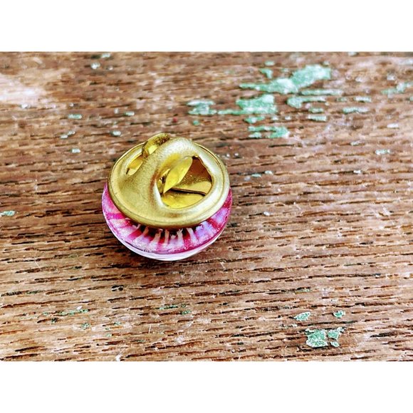 Vintage Millefiori Glass Tie Pin Bob Siemon NIB - Picture 4 of 6